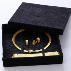 Altin Kaplama Trabzon Hasir Set 13 Sira Bileklik 925K Gumus 7