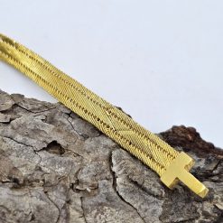 Altin Kaplama Uc Sira Trabzon Hasir Bileklik El Yapimi Baslik 6