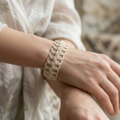 Balik Sirti Gumus Kazaziye Bileklik 3