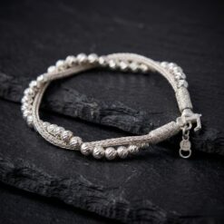 Dorika Sarmal Zincir Altin Kaplama Gumus Kazaziye Set 11 13