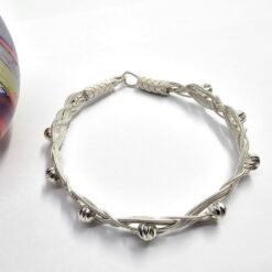 Dortlu Zincir Dorika 999K Gumus Bayan Bileklik 10