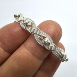 Dortlu Zincir Dorika 999K Gumus Bayan Bileklik 2