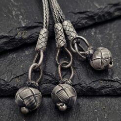 Eskitme Gri 25 Toplu Gumus Kazaziye Zaza Tesbih 10