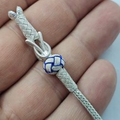 Gumus Kazaz Puskul Tekli Mavi Beyaz Renkli 1p040 8