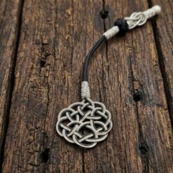 Gumus Kazaz Puskul Tekli Siyah Beyaz Askdugumu 10