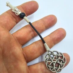 Gumus Kazaz Puskul Tekli Siyah Beyaz Askdugumu 13