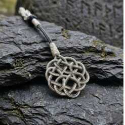 Gumus Kazaz Puskul Tekli Siyah Beyaz Askdugumu 15