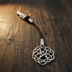 Gumus Kazaz Puskul Tekli Siyah Beyaz Askdugumu 4