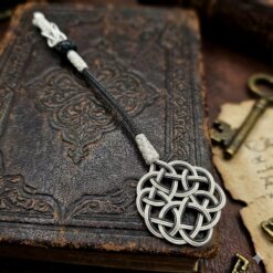 Gumus Kazaz Puskul Tekli Siyah Beyaz Askdugumu 7