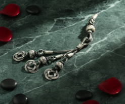 Gumus Kazaz Puskul Uclu Eskitme Gri Ask Dugumu 1