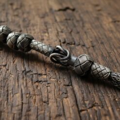 Gumus Kazaz Tesbih 8mm Ask dugumu 2