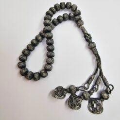 Gumus kazaz tespih oksit gri ask dugumu 20