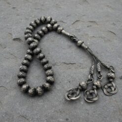 Gumus kazaz tespih oksit gri ask dugumu 21