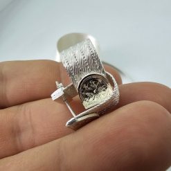 Hand Engraved Trabzon Silver Jewelry Set 14