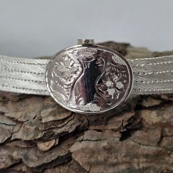 Hand Engraved Trabzon Silver Jewelry Set 15