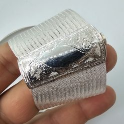 Hand Engraved Trabzon Silver Jewelry Set 3