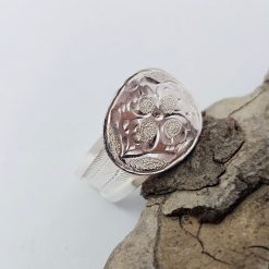 Hand Engraved Trabzon Silver Jewelry Set 7