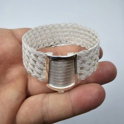 Handcrafted Silver Bracelet Necklace for Women 5