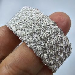 Handcrafted Silver Bracelet Necklace for Women 8