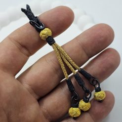 Handknitted Silver Tassel 999 Pure Silver For Making Prayer Beads 3