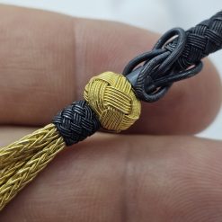 Handknitted Silver Tassel 999 Pure Silver For Making Prayer Beads 5