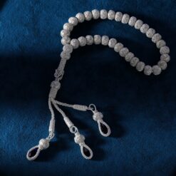 Handmade 999K Silver Tasbeeh Islamic Gift 4
