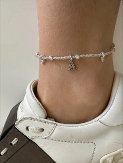 Kişiselleştirilebilir Gümüş Halhal