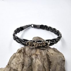 Mens Name Silver Bracelet 11