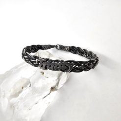 Mens Name Silver Bracelet 3