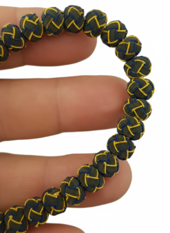 Sari Lacivert Gumus Kazaziye Tesbih 16