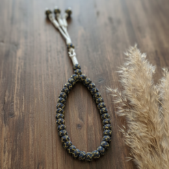 Sari Lacivert Gumus Kazaziye Tesbih 6