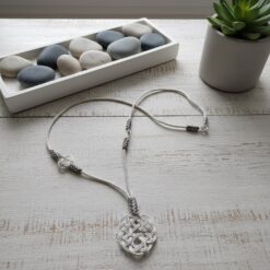 Siyah Beyaz Surgu Kolye 999 2