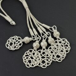 Yesil Tasli Ask Dugumu 999 Ayar Gumus Kolye – KL045 6