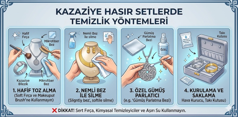 Kazaziye Hasır Setlerde Temizlik