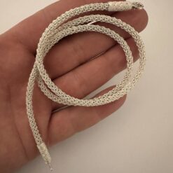 pitircik orgu Kolye Bileklik ve kupe set 2